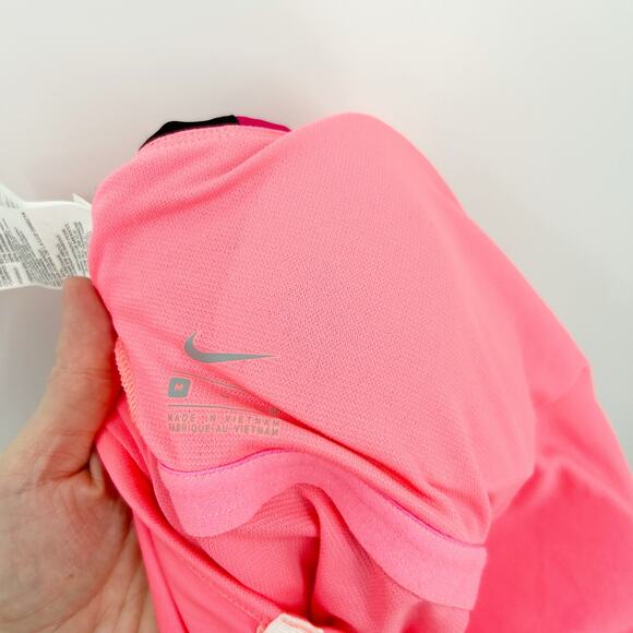 Nike Womens Beach Surf Colorblock Asymmetrical Neck One Shoulder Swimsuit Size M - Picture 3 of 6